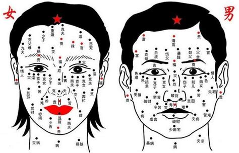 脸痣图解|面相分析：脸上痣揭示出命运轨迹